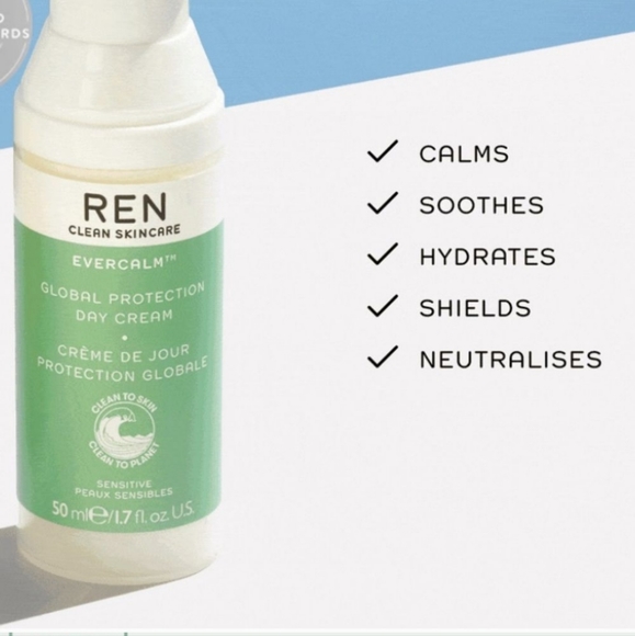 REN Clean SkincareEvercalm™ Barrier Support Antioxidant Moisturizer - Picture 3 of 9